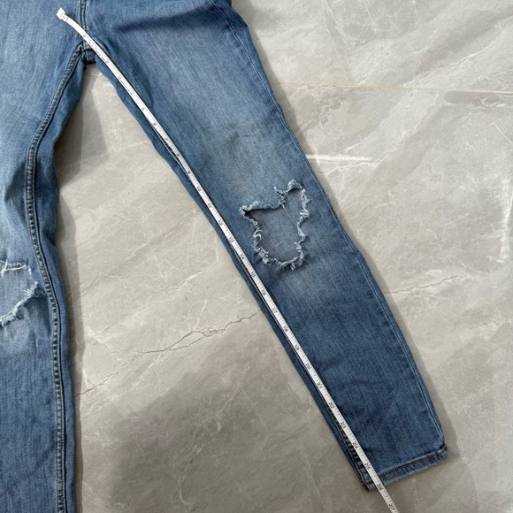 Women’s Free People Distressed High Rise Stretch Skinny Jeans 61855-16515125 - Picture 16 of 16